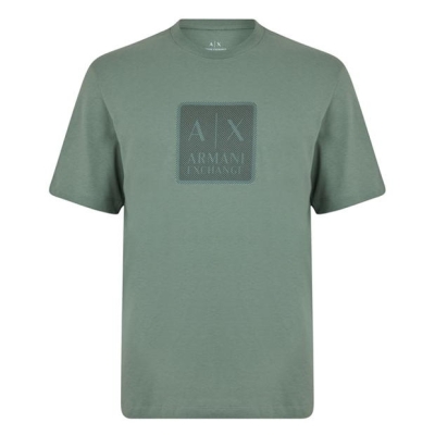 Tricou Armani Exchange Armani Exchange verde