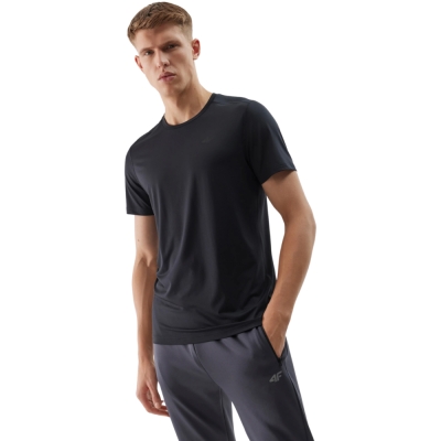 Tricou b?rba?i 4F M598 negru intens 4FWSS24TFTSM598 20S