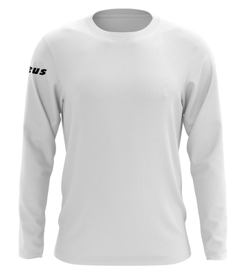 Tricou BASIC LS Zeus alb