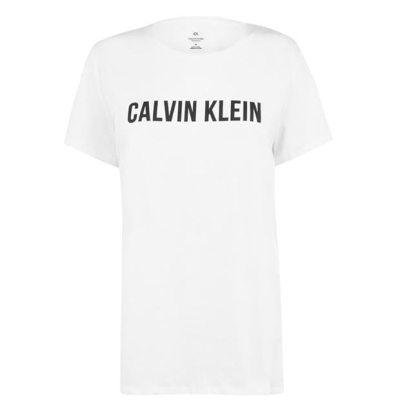 Tricou Calvin Klein Performance W maneca scurta bright alb