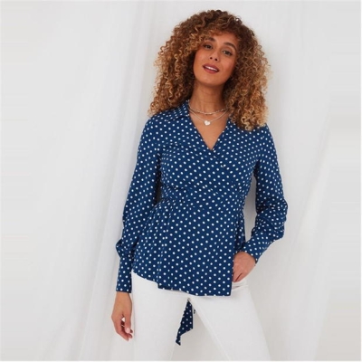 Tricou cu imprimeu Joe Browns Sophisticated Spot albastru