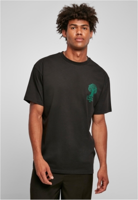 Tricou cu logo Organic Tree negru Urban Classics