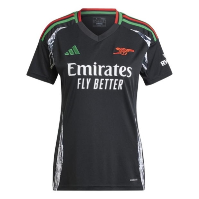 Tricou Deplasare adidas Arsenal 2024 2025 pentru femei negru