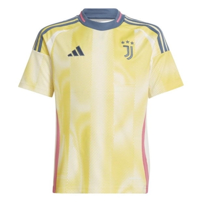 Tricou Deplasare adidas Juventus 2024 2025 Juniors galben