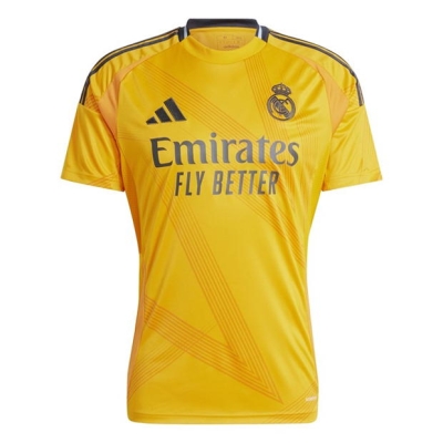 Tricou Deplasare adidas Real Madrid 2024 2025 pentru adulti portocaliu