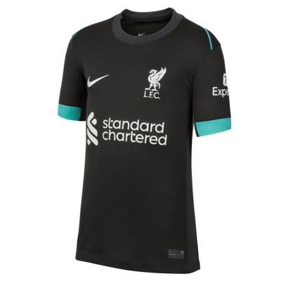 Tricou Deplasare Nike Liverpool 2024 2025 Juniors bleu