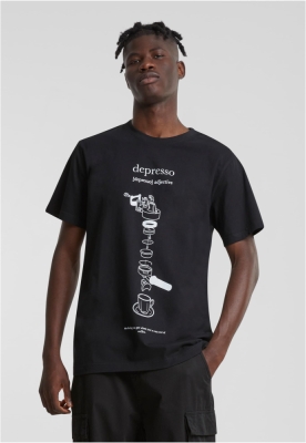 Tricou Depresso negru Mister Tee