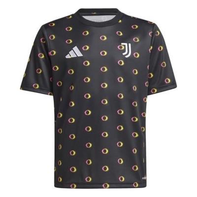 Tricou fotbal adidas Juventus 2024 2025 Juniors negru