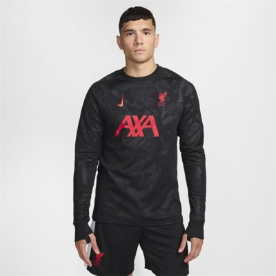 Tricou fotbal Nike Liverpool Third 2024 2025 pentru adulti negru galben