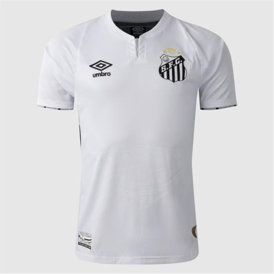 Tricou fotbal Umbro Santos pentru barbati alb