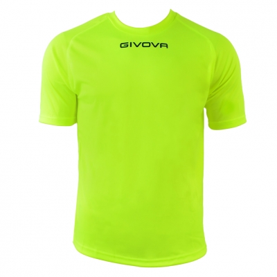 Tricou Givova One galben fluo MAC01-0019 barbati