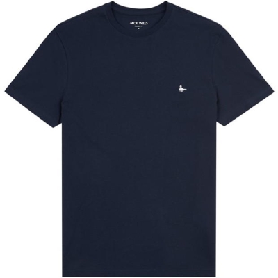 Tricou Jack Wills Sandleford pentru barbati albastru inchis bleumarin