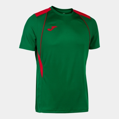 Tricou Joma Championship Vii maneca scurta verde rosu