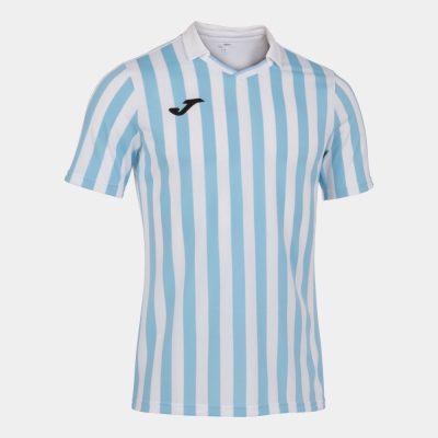 Tricou Joma Copa II cu Maneca Scurta alb Sky albastru