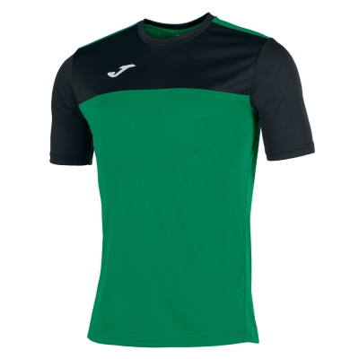 Tricouri Joma T- Winner verde-negru cu maneca scurta