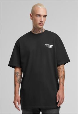 Tricou larg Ghetto de Franta negru Mister Tee