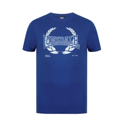 Tricou Lonsdale laurel albastru