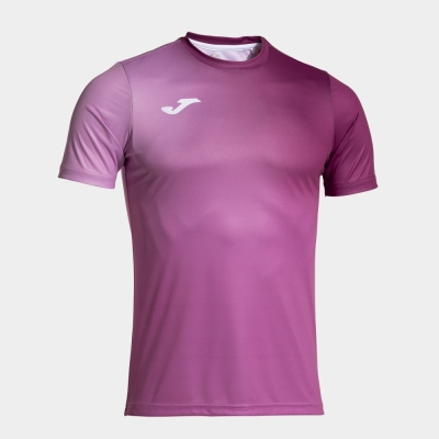 Tricou Joma Pro Team maneca scurta roz Fuchsia