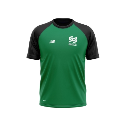 Tricou maneca scurta New Balance SBra Crk pentru barbati verde