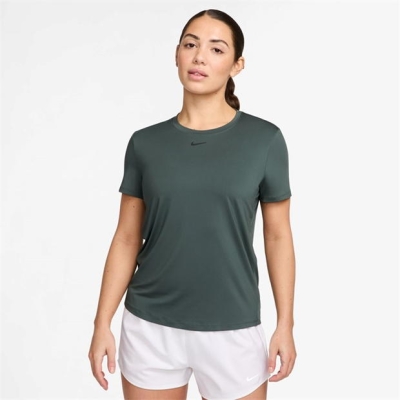 Tricou maneca scurta Nike Dri-FIT One Standard Fit pentru femei vintage verde