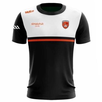 Tricou McKeever Sports Keever Armagh Vital usor Senior negru alb org