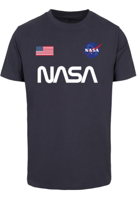 Tricou NASA - Badges bleumarin Merchcode