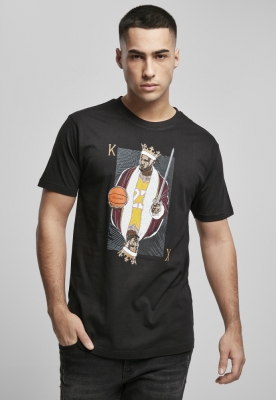 Tricou negru simplu LA King James negru Mister Tee