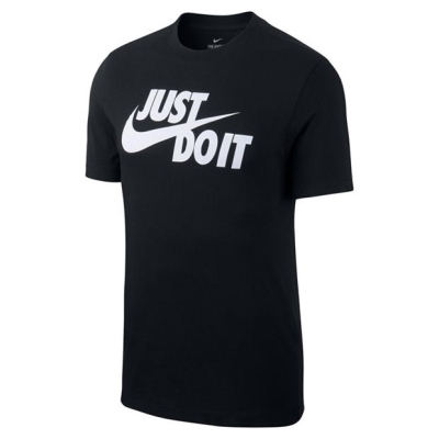 Tricou Nike JDI Swoosh pentru barbati negru alb