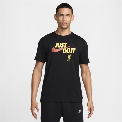 Tricou Nike Liverpool fotbal pentru adulti negru