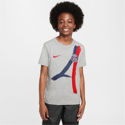 Tricou Nike Paris Saint Germain Iconic Juniors gri