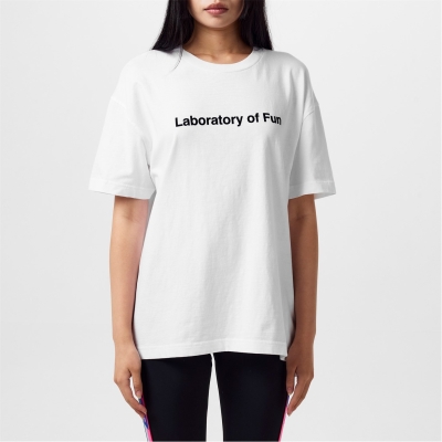 Tricou OFF alb Laboratory