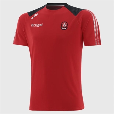 Tricou ONeills Derry Dynamo Senior rosu negru alb