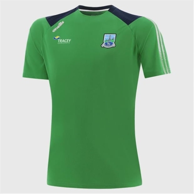 Tricou ONeills Fermanagh Dynamo pentru copii verde mne alb