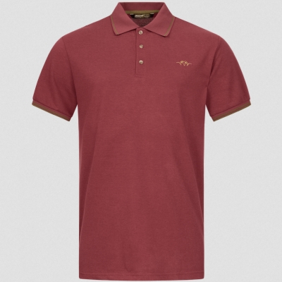 TRICOU POLO 22 BORDEAUX BLASER