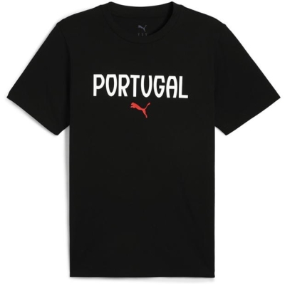 Tricou Puma Portugalia Ftblnrgy pentru adulti negru