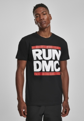 Tricou Run DMC pentru barbati negru Mister Tee