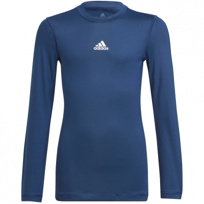 Tricou 's adidas Youth Techfit cu Maneca Lunga bleumarin H23153 pentru Copii