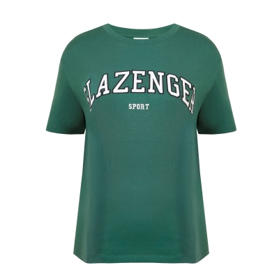 Tricou Slazenger cu imprimeu mare verde