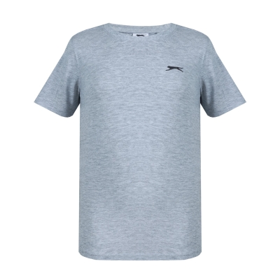 Tricou Slazenger Plain pentru baietei gri