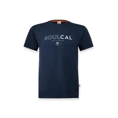 Tricou cu imprimeu SoulCal -shirt dress albastru