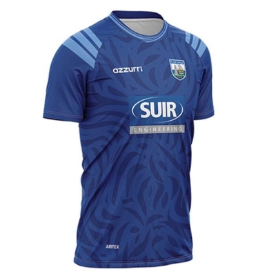 Tricou sport antrenament Azzurri Waterford pentru copii albastru roial