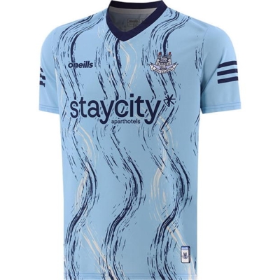 Tricou sport antrenament ONeills Dublin Senior albastru bleumarin