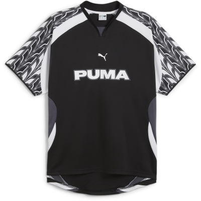 Tricou sport Puma negru gri