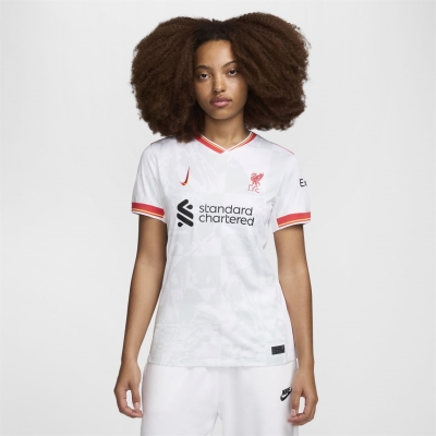 Tricou sport Third Nike Liverpool 2024 2025 pentru femei alb