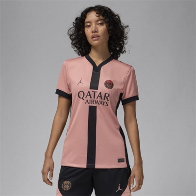 Tricou sport Third Nike Paris Saint Germain 2024 2025 pentru femei roz