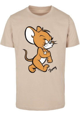 Tricou Tom & Jerry - Angry Mouse bej Merchcode