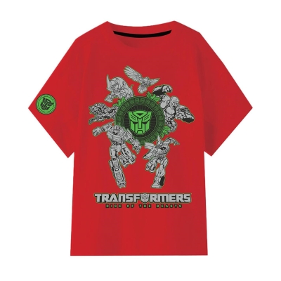 Tricou Transformers Transformers rosu 10-11 Years multicolor