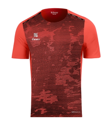 Tricou tricot Zeus roz coral negru