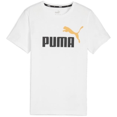 Tricou Tricou cu logo Puma Ess+ 2 Col B pentru baieti negru alb
