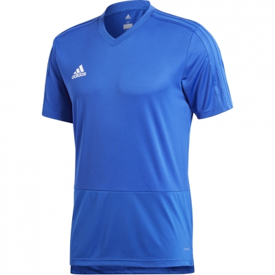 Tricou sport antrenament barbati Adidas Condivo 18 albastru CG0352